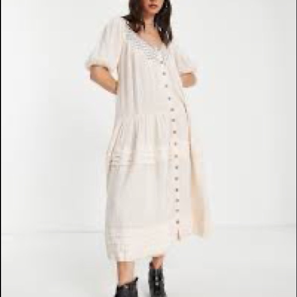 FREE PEOPLE WOMEN'S SUNDAY STROLL MAXI DRESS NWT - Picture 5 of 14